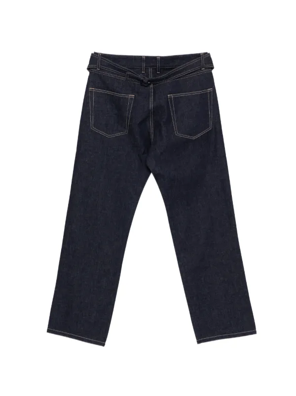 CROQUIS logo-print Jeans | Blue | FARFETCH BH