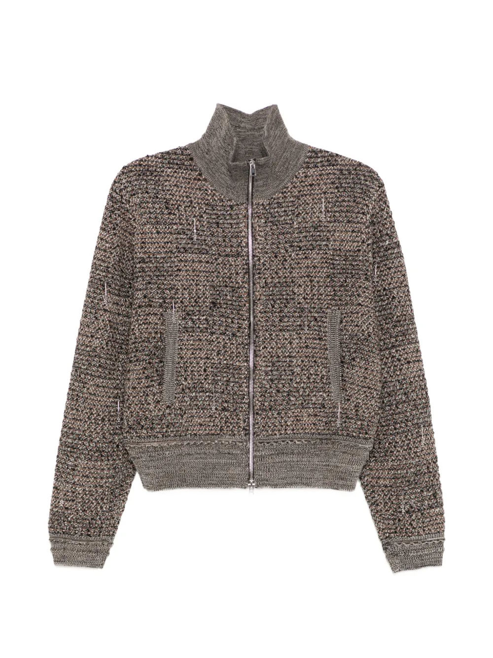 JNBY Cardigan a collo alto - Grigio