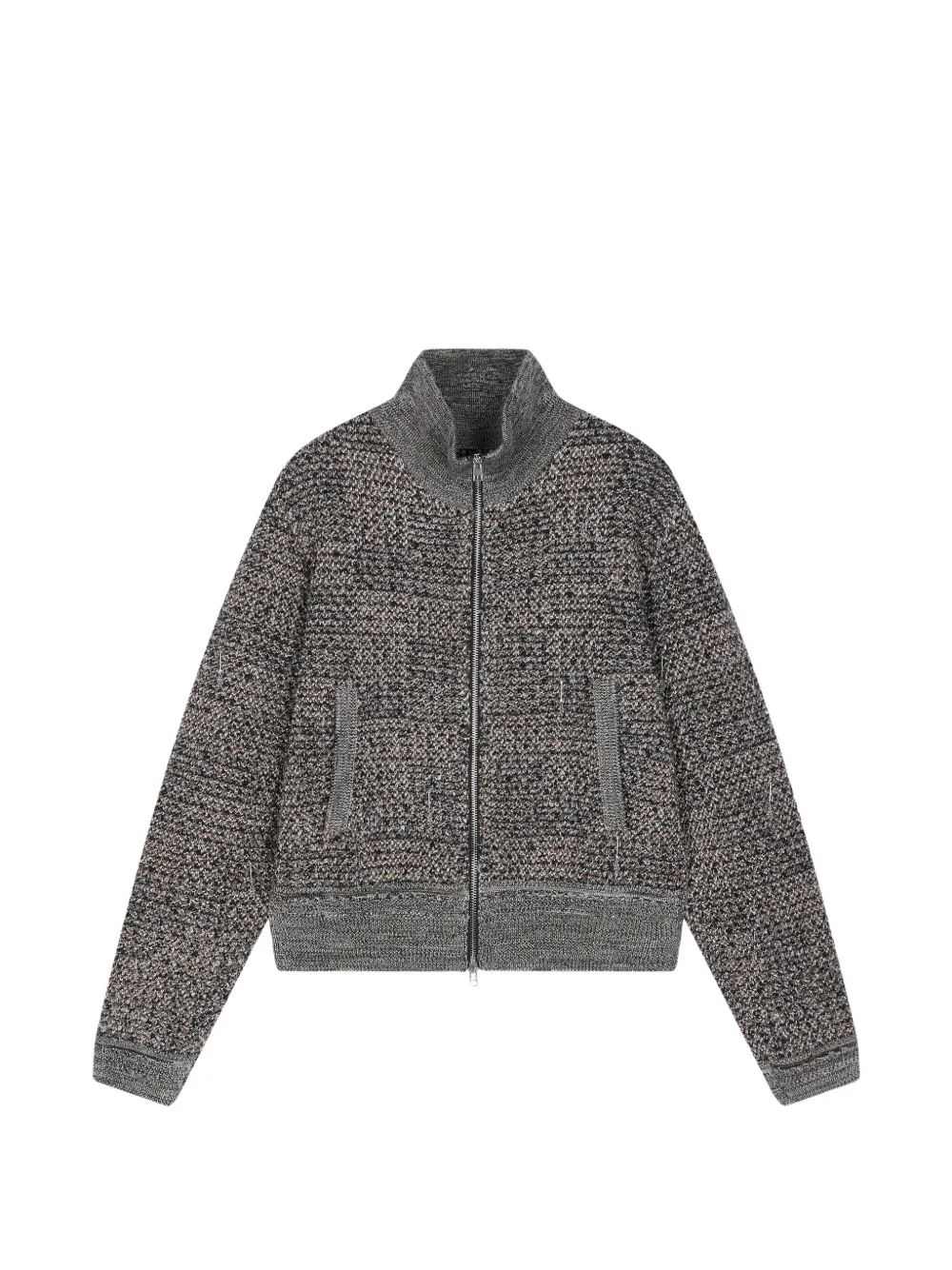 JNBY Cardigan a collo alto - Grigio