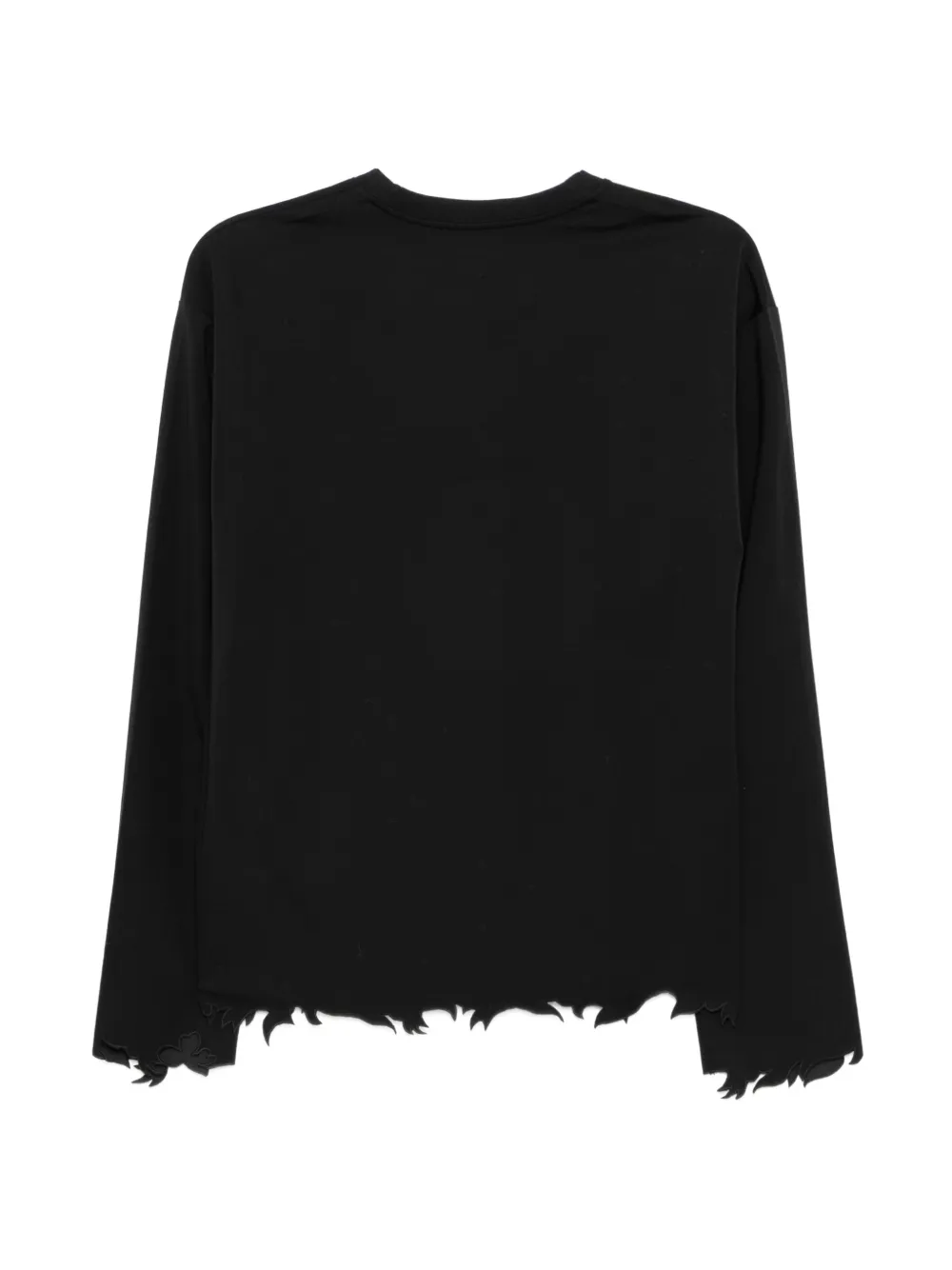 JNBY Asymmetrisch T-shirt Zwart