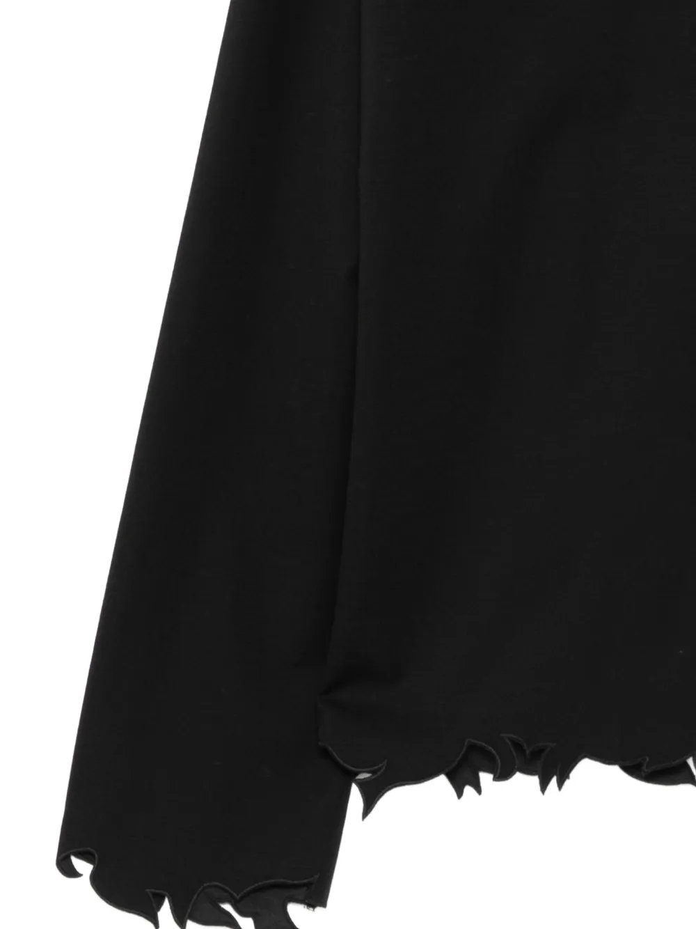 JNBY Asymmetrisch T-shirt Zwart