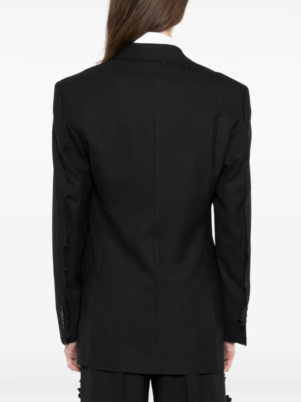 JNBY Blazer met enkele rij knopen Zwart