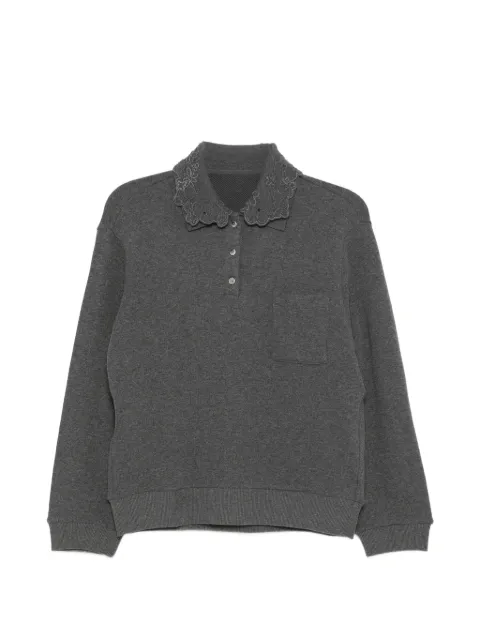 JNBY lace-collar sweater