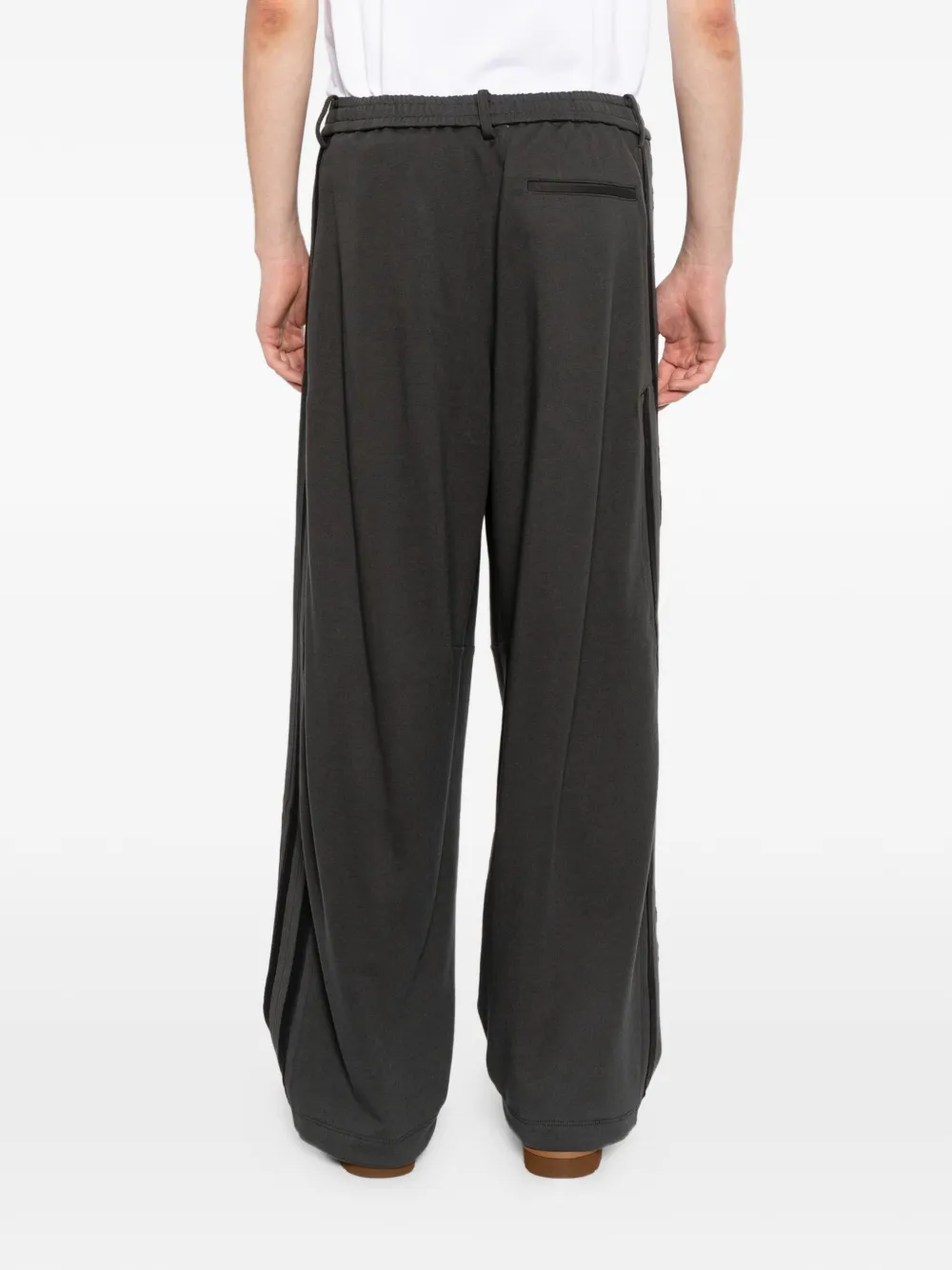 CROQUIS Gebreide broek Grijs