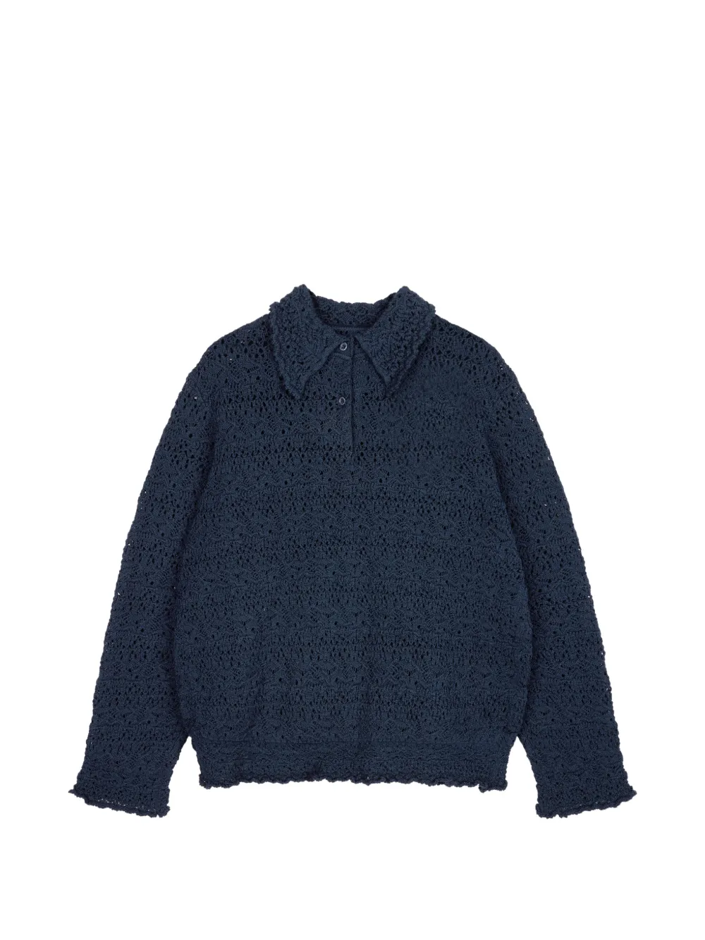 JNBY Maglione con effetto jacquard - Blu