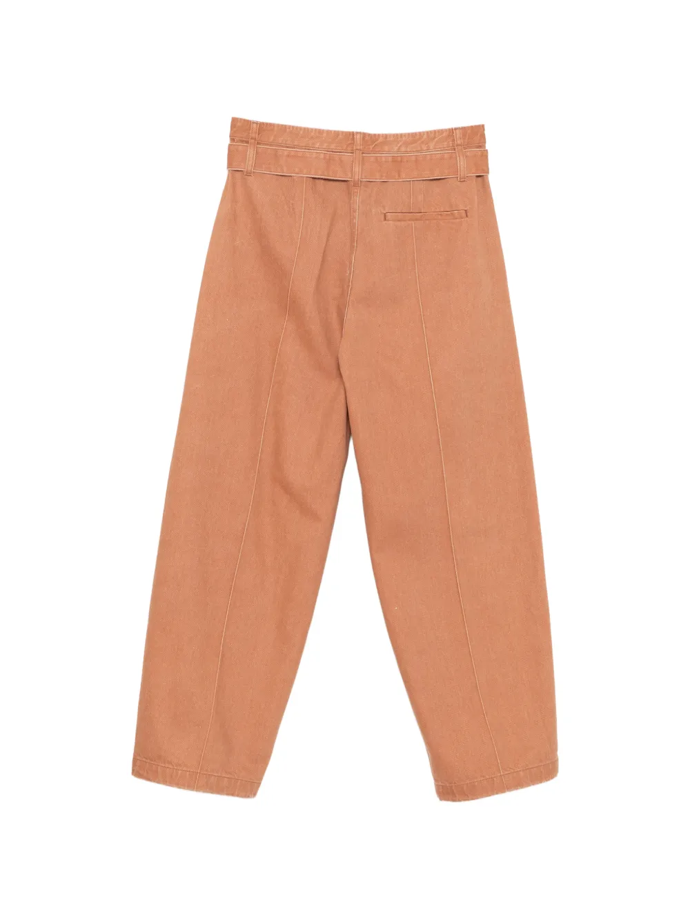 CROQUIS Jeans met wijde pijpen Bruin
