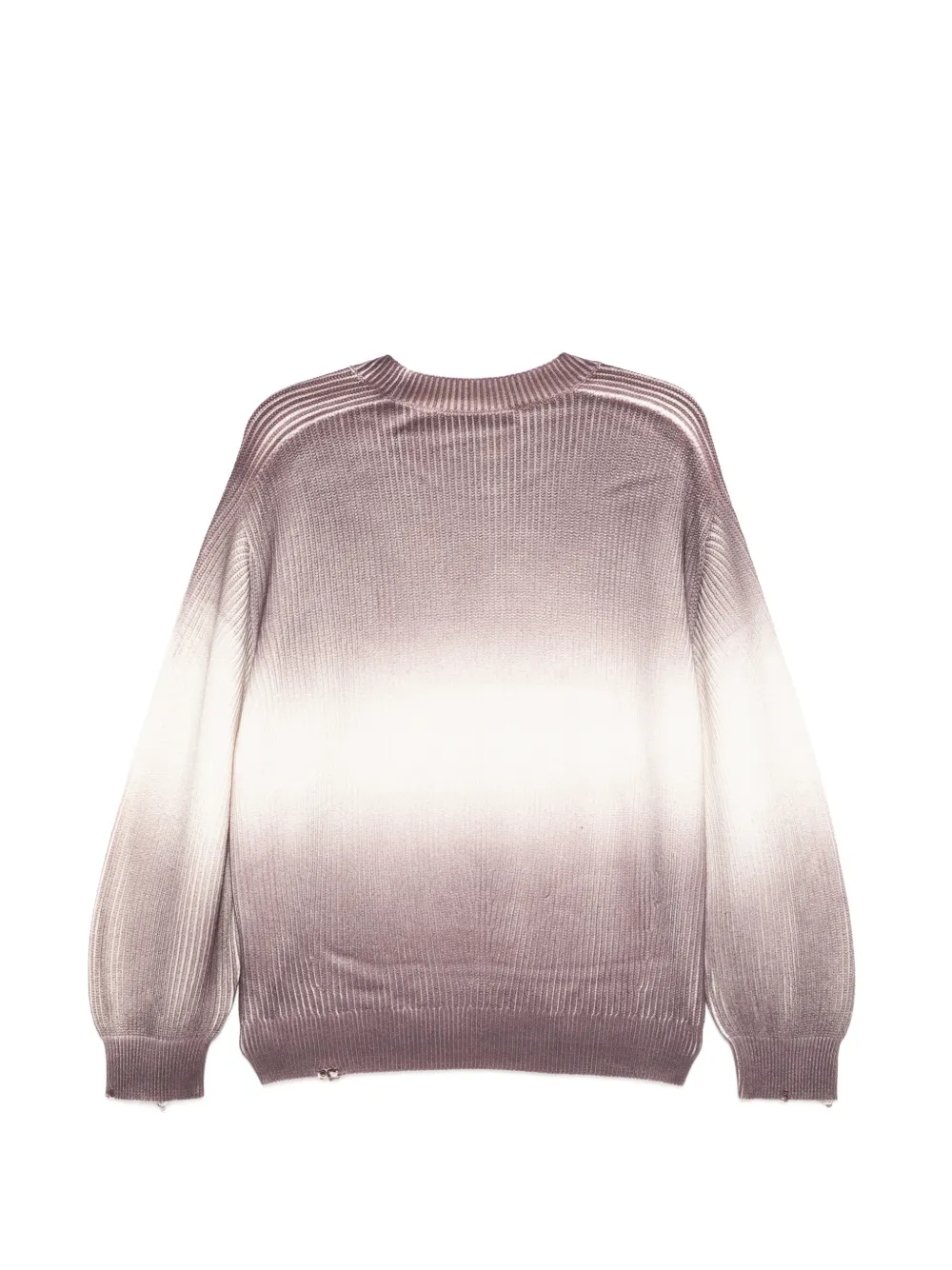  Croquis Gradient-effect Sweater - Purple 
