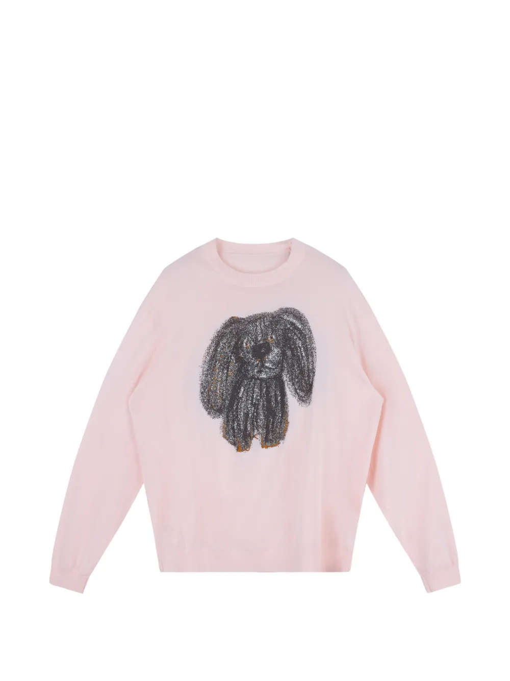 JNBY Top met geborduurde pup Roze
