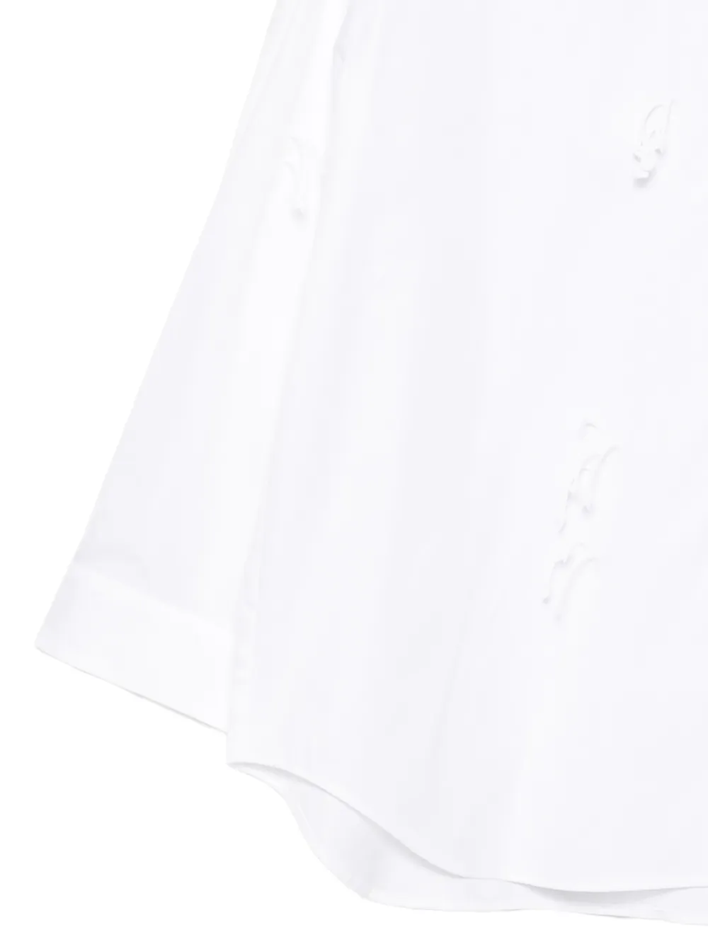  Jnby Graphic-embellishment Shirt - White 