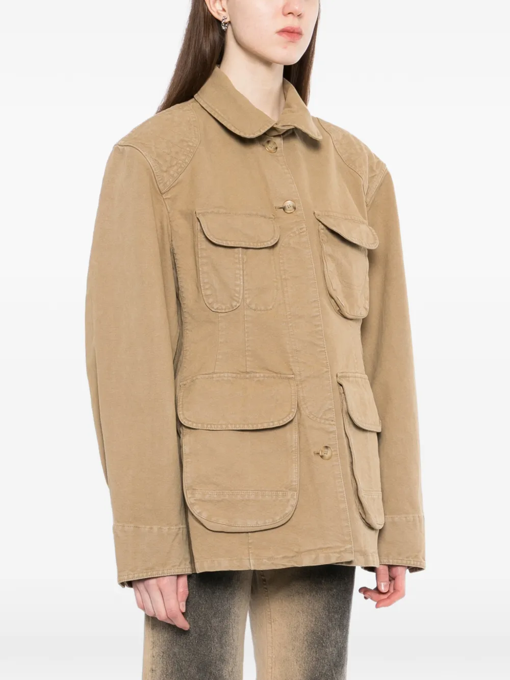  Jnby Cotton Jacket - Neutrals 