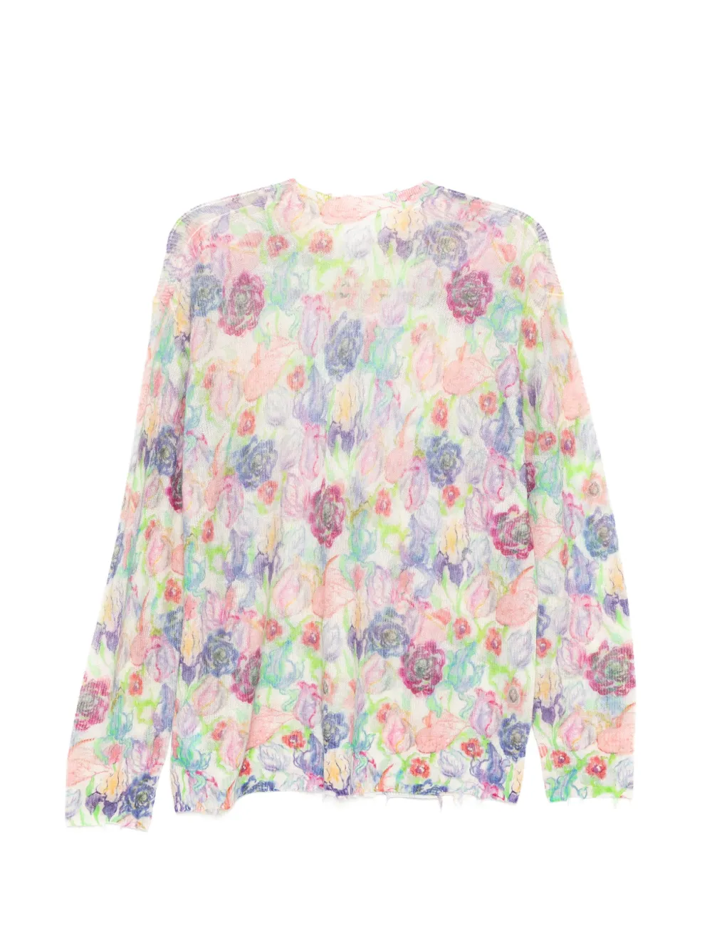 JNBY Gebreide top met bloemen Wit