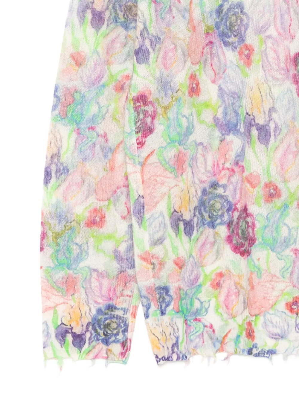 JNBY Gebreide top met bloemen Wit