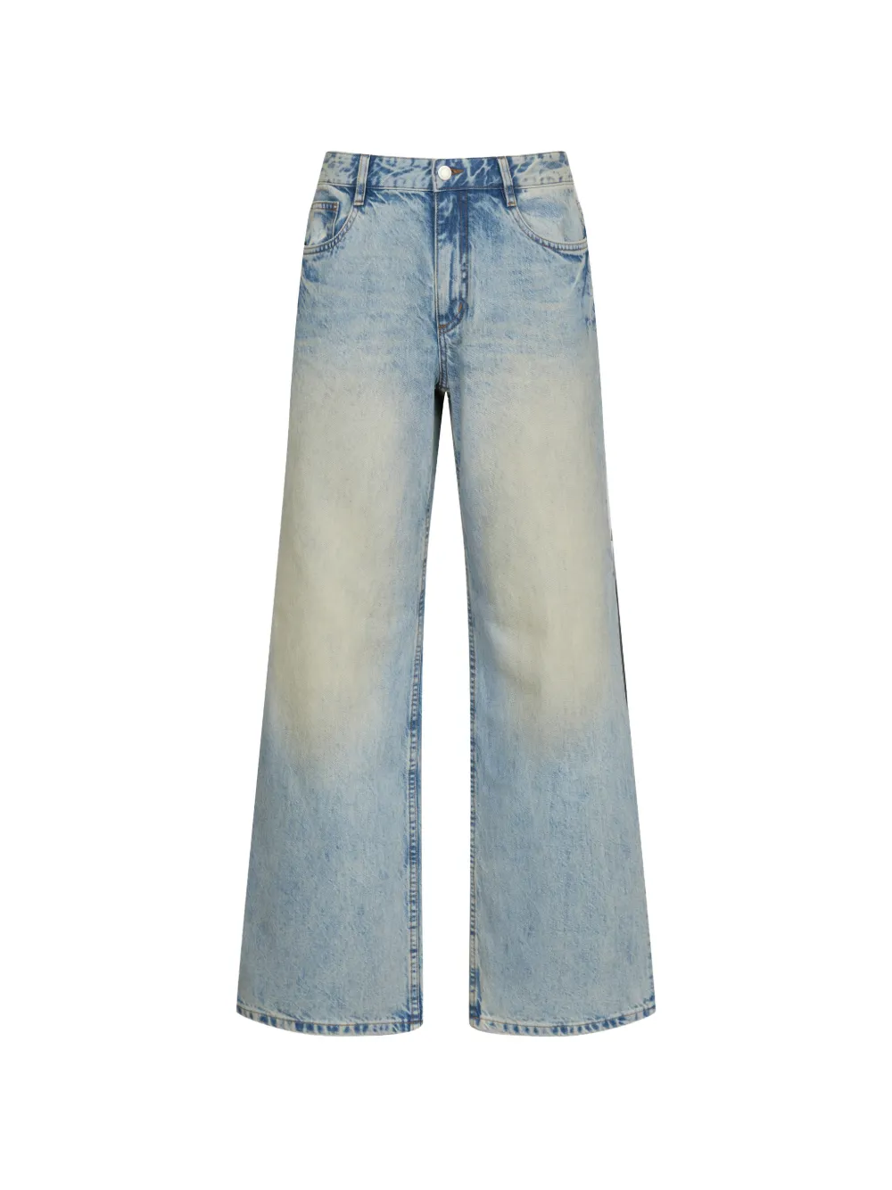 LESS Jeans mit geradem Bein - Blau