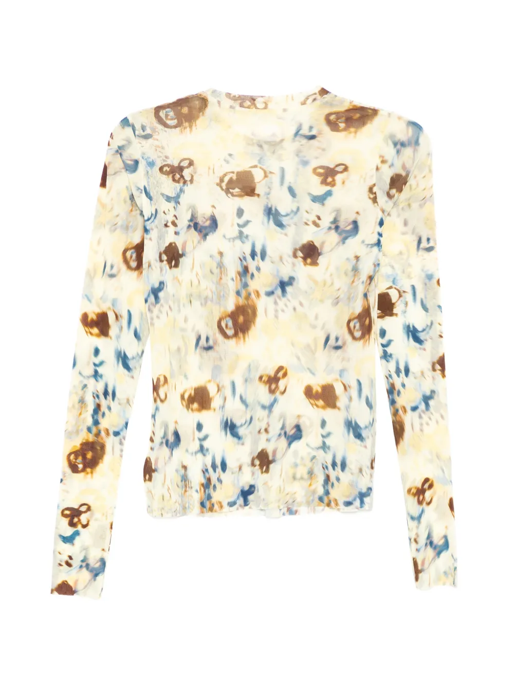  Jnby Floral Printed T-shirt - Neutrals 