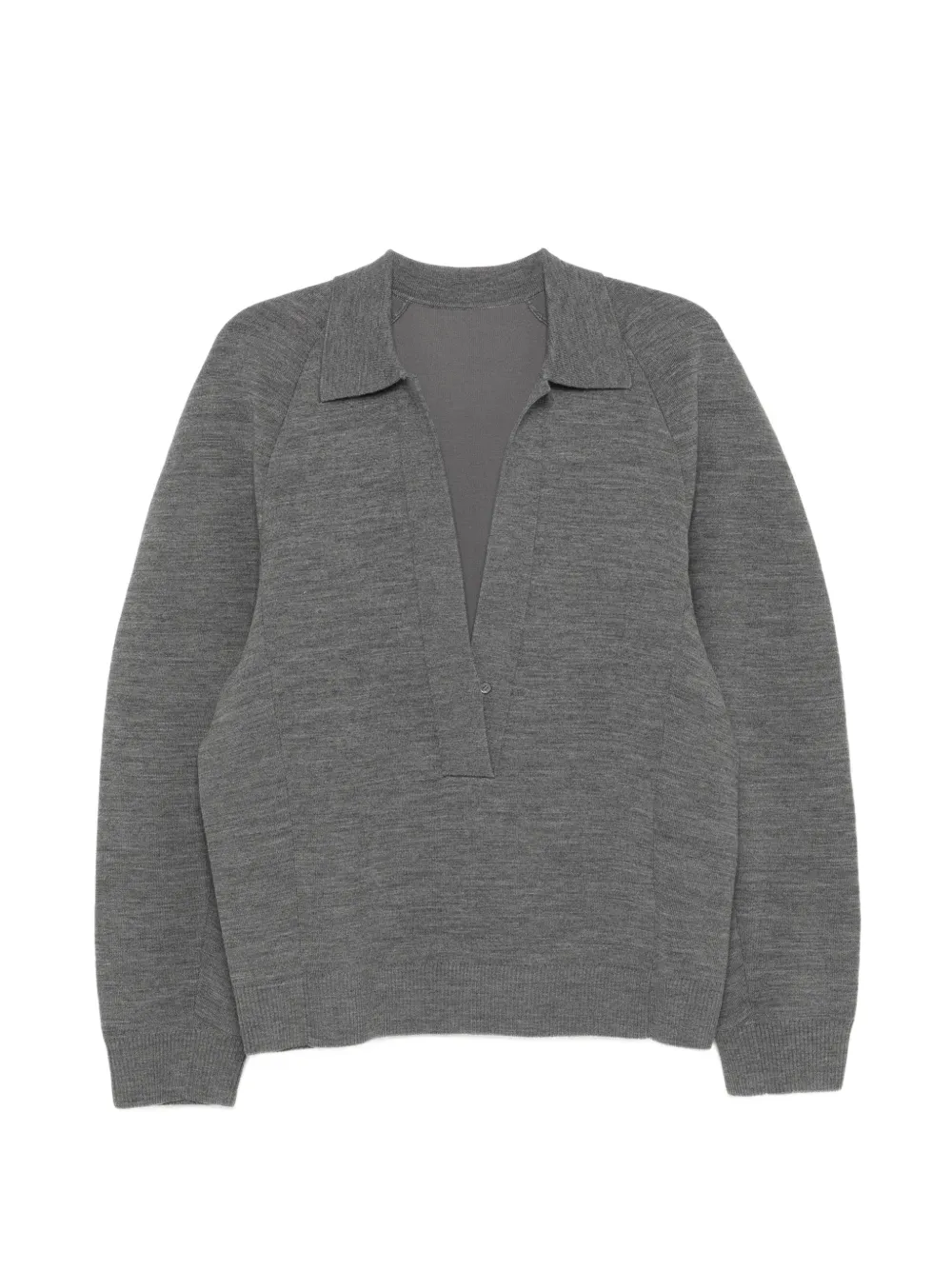JNBY Maglione con colletto polo - Grigio
