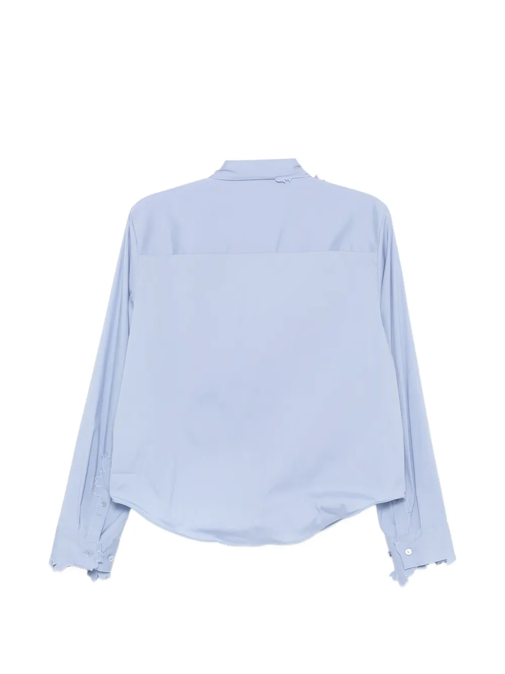 JNBY Blouse met gewelfde afwerking Blauw