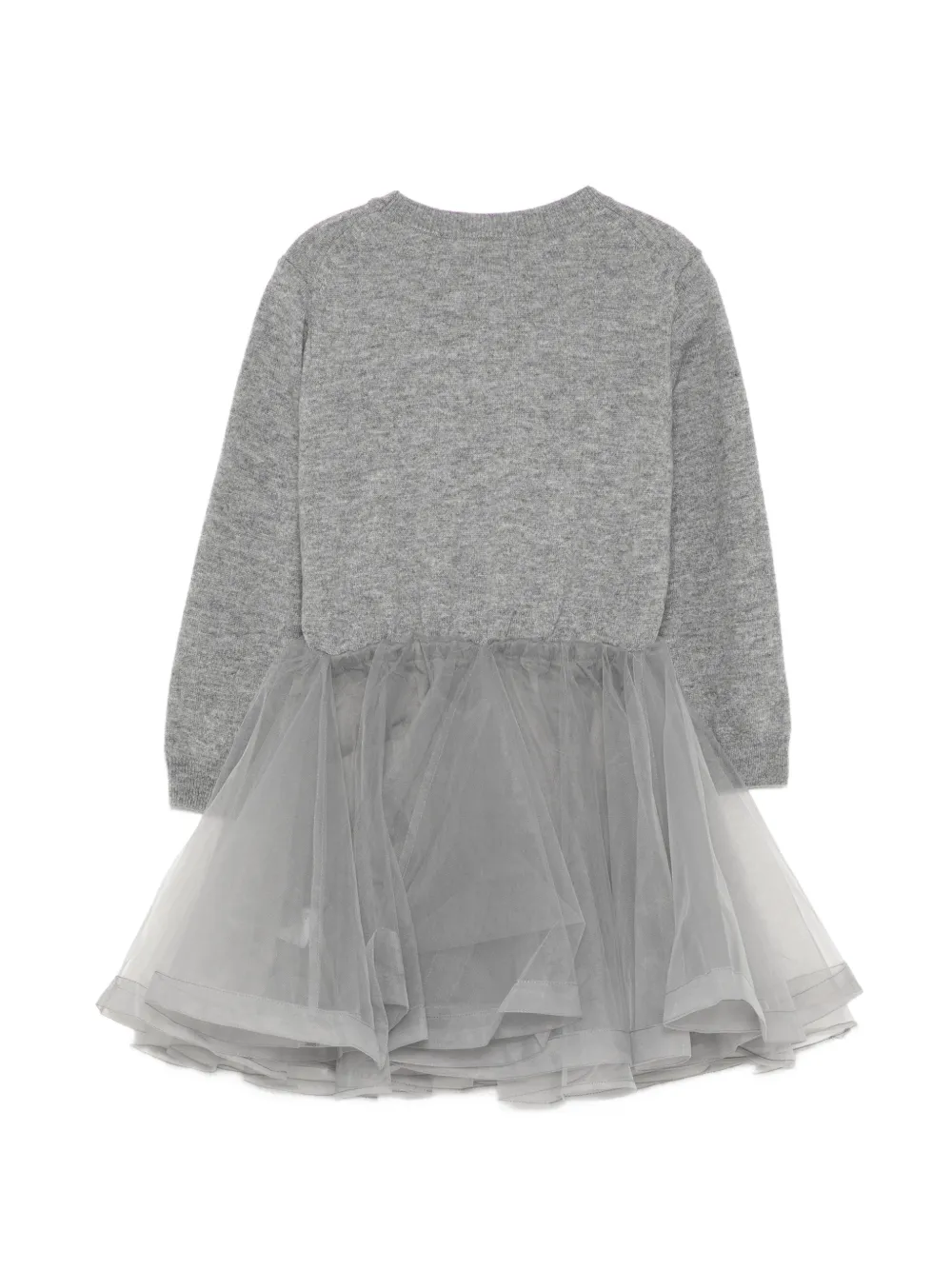 jnby by JNBY A-lijn sweaterjurk met split Grijs