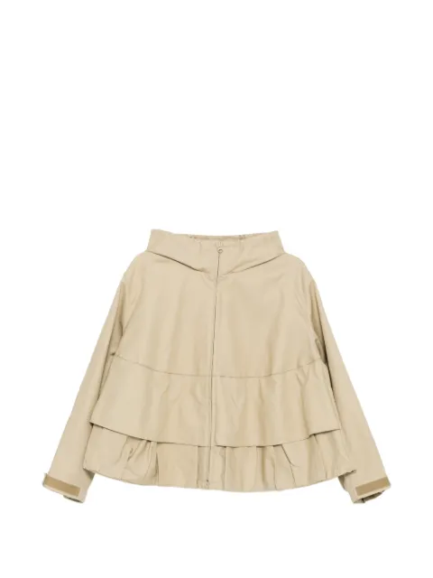 JNBY cotton hooded jacket