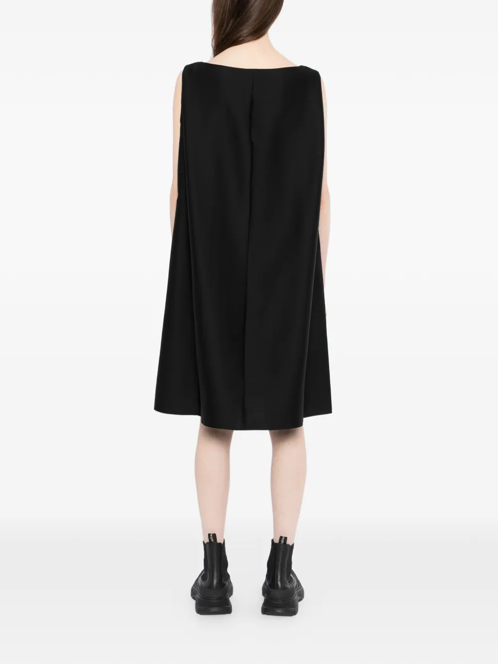 JNBY Mouwloze mini-jurk Zwart