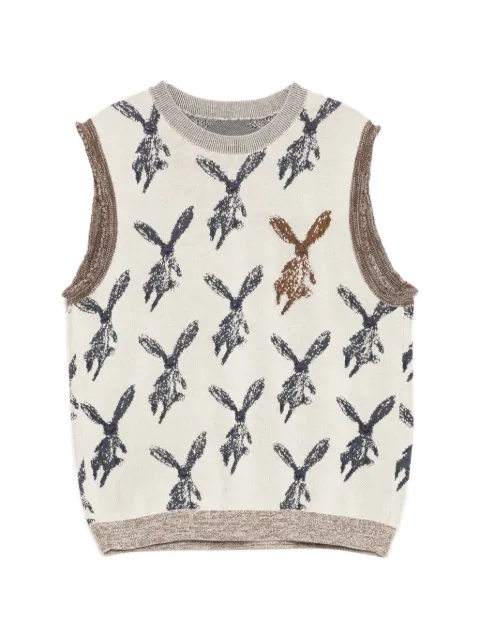 jnby by JNBY rabbit-embroidered vest