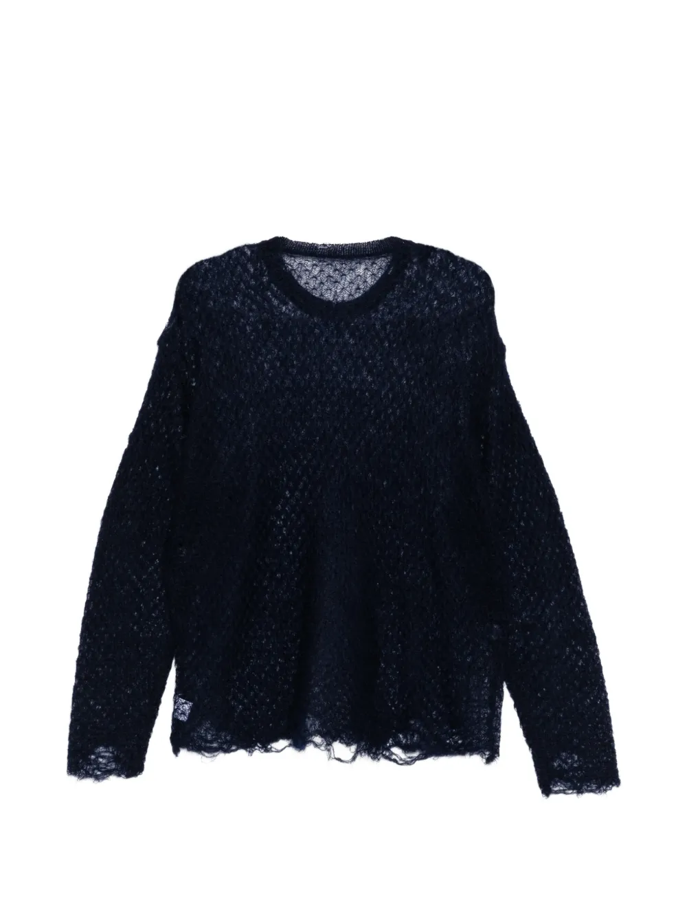  Jnby Meshed Sweater - Blue 