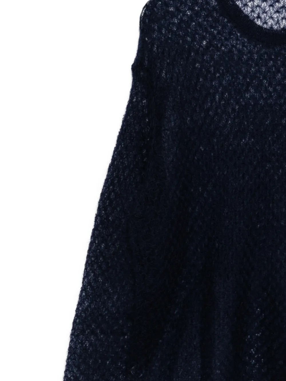  Jnby Meshed Sweater - Blue 