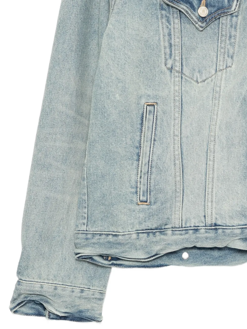  Jnby Cotton Denim Jacket - Blue 