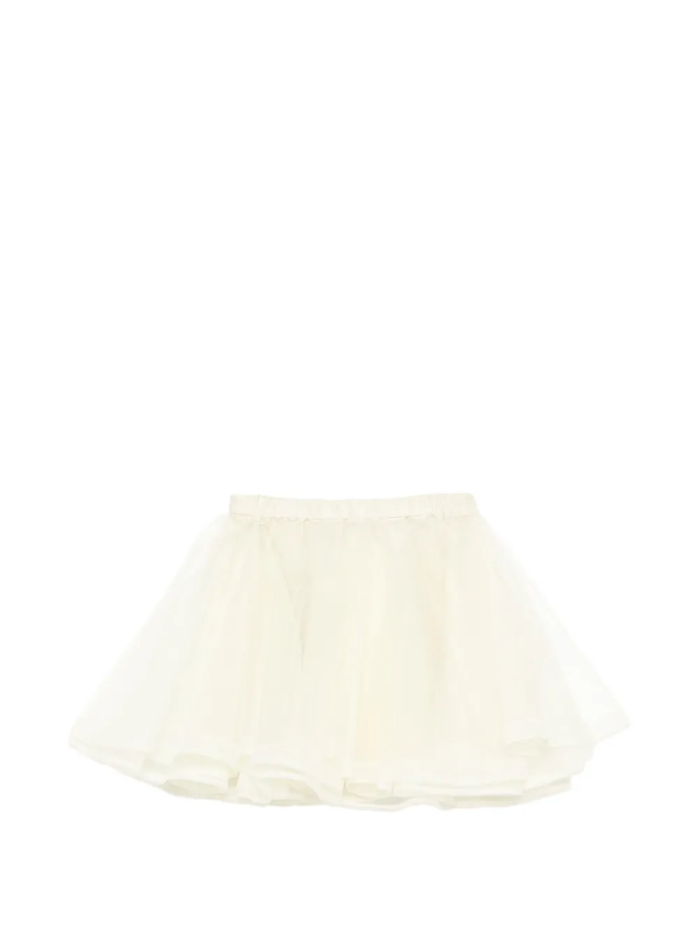  Jnby By Jnby Puffball-hem Skirt - Neutrals 