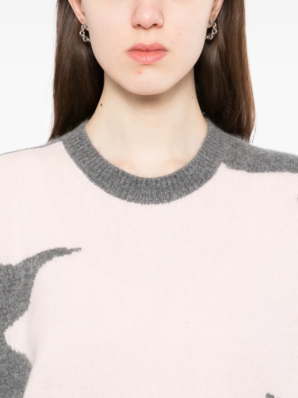 jacquard sweater