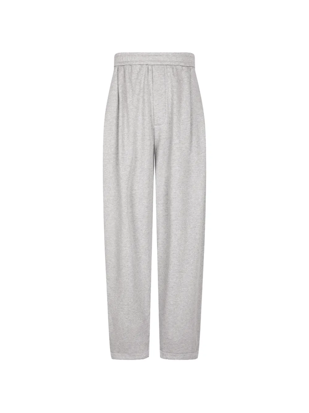CROQUIS Katoenen broek met trekkoord Grijs