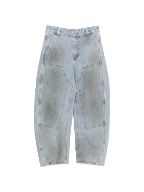 CROQUIS stone-washed jeans