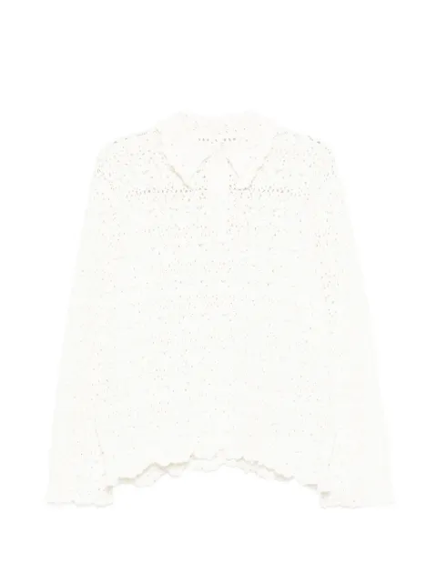 JNBY jacquard long-sleeved pullover sweater