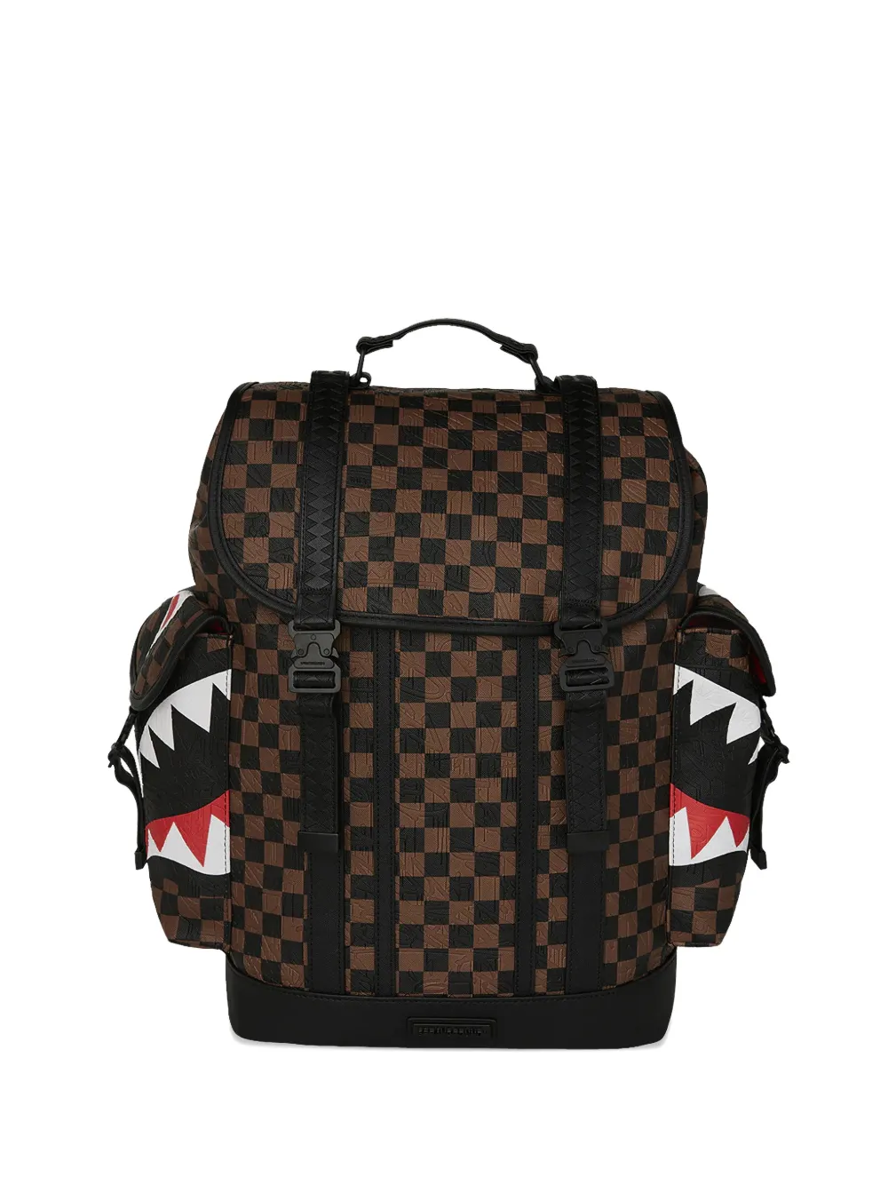Sprayground Sawtooh Sharks in Paris Monte Carlo backpack - Marrone