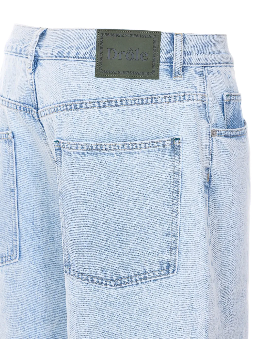 Drôle De Monsieur Jeans met vijf zakken Blauw