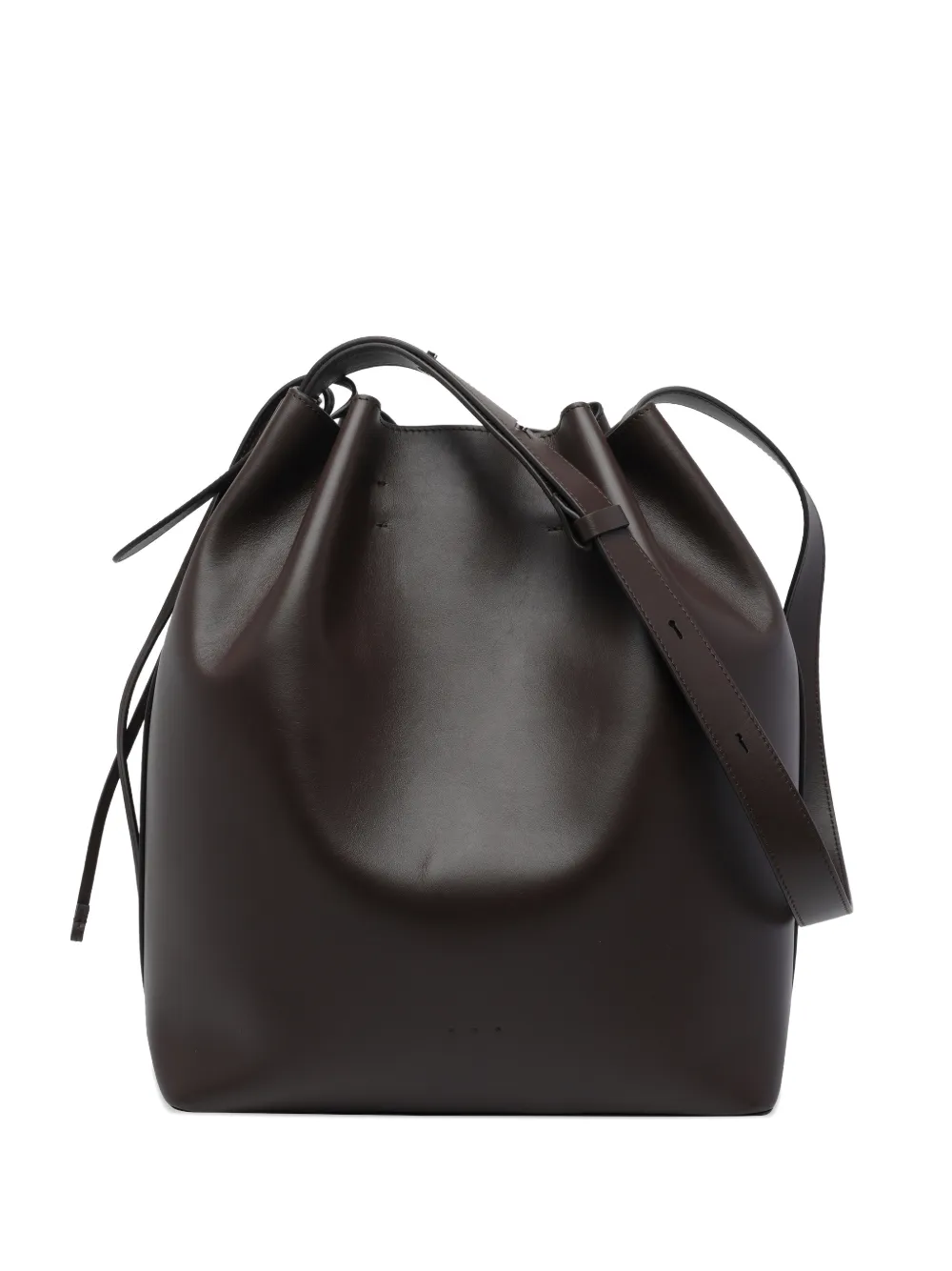 Aesther Ekme Coulisse shoulder bag - Marrone