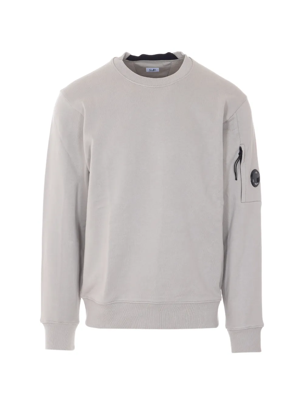 C.P. Company logo-patch sweatshirt - Grigio
