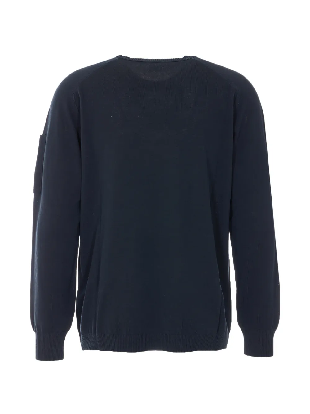 C.P. Company crew-neck logo-detail sweatshirt - Blauw