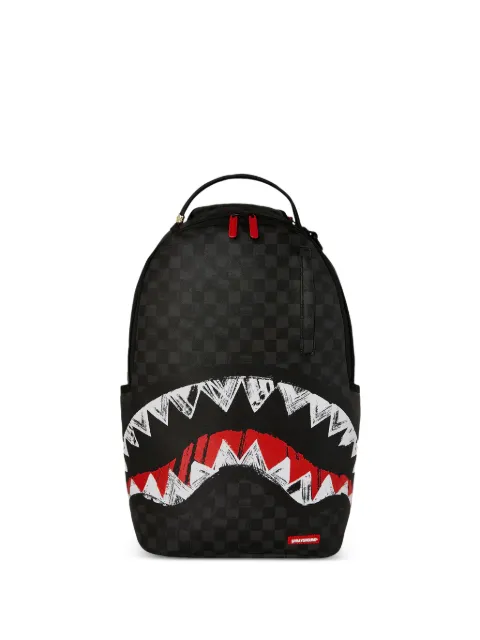 Sprayground scribble shark backpack