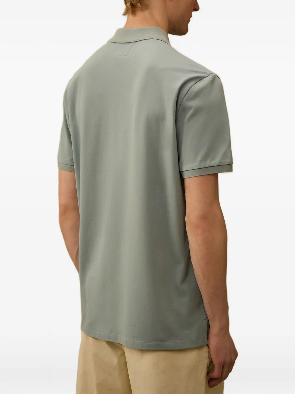 C.P. Company Poloshirt met logo Blauw