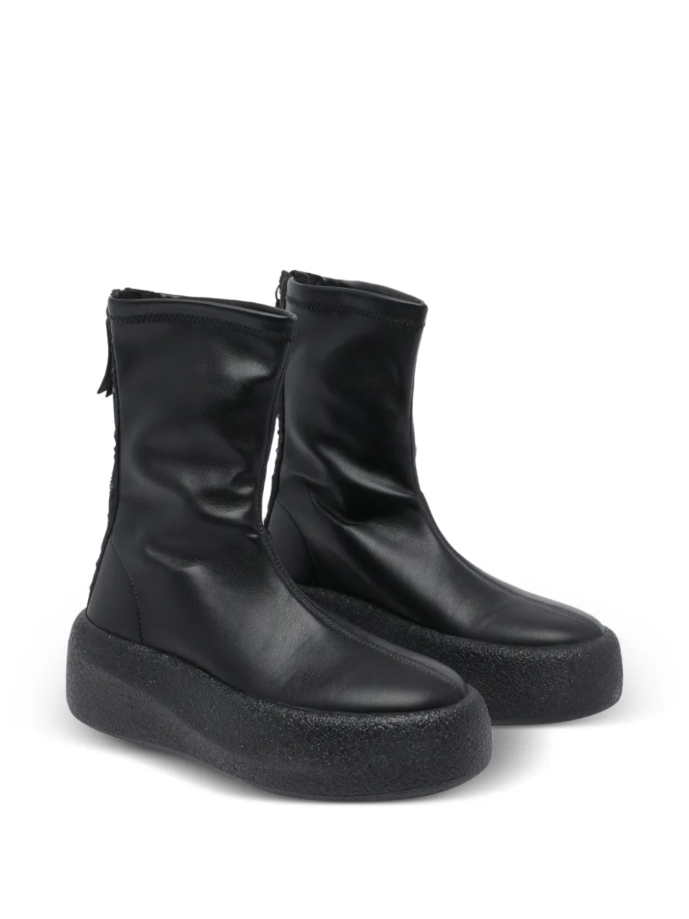 Vic Matie Magnifico laarzen met plateauzool Zwart