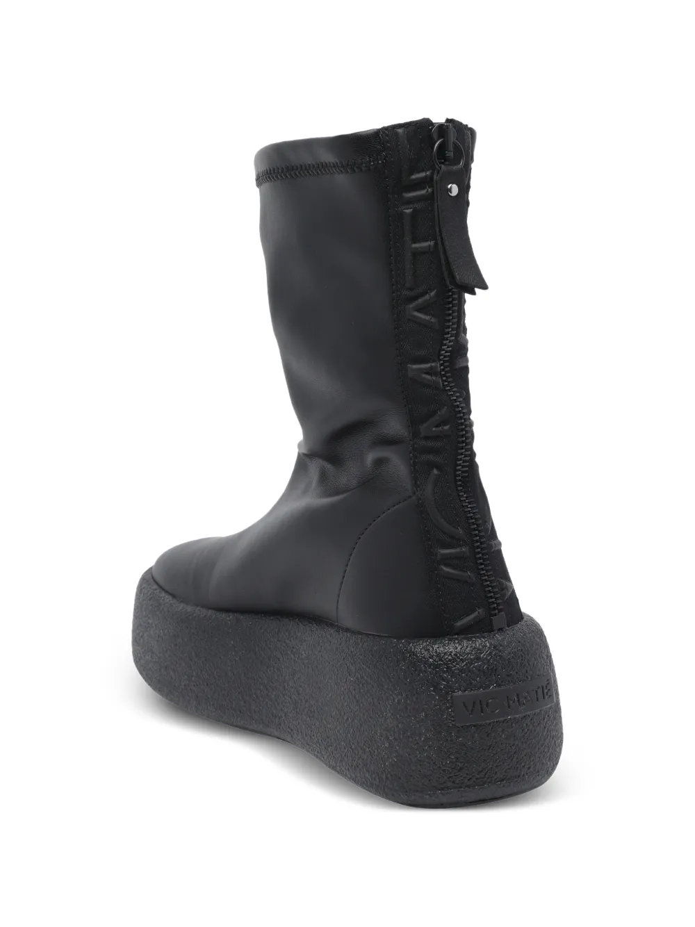 Vic Matie Magnifico laarzen met plateauzool Zwart