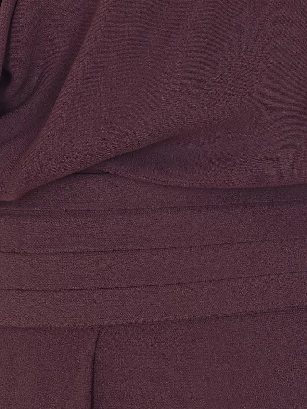 Elisabetta Franchi Uitgesneden midi-jurk Paars