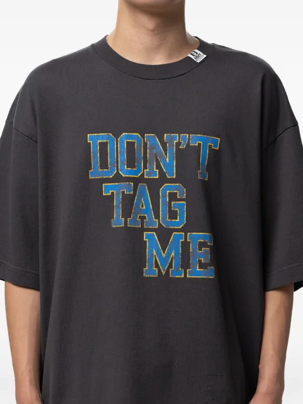 Maison MIHARA YASUHIRO Don't Tag Me T-shirt | Grey | FARFETCH