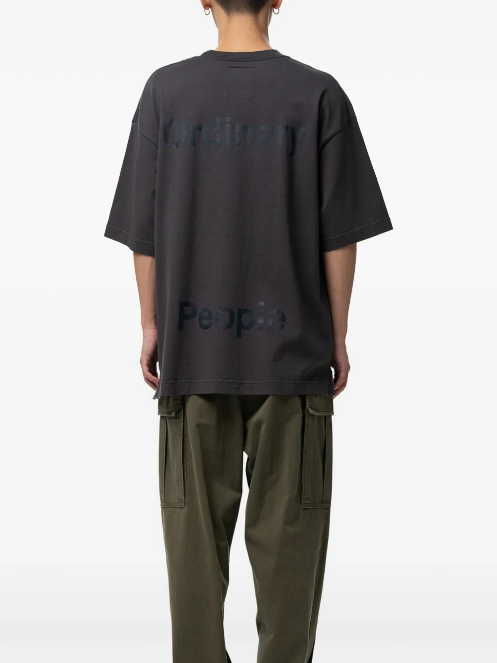 Maison MIHARA YASUHIRO Don't Tag Me T-shirt Grijs