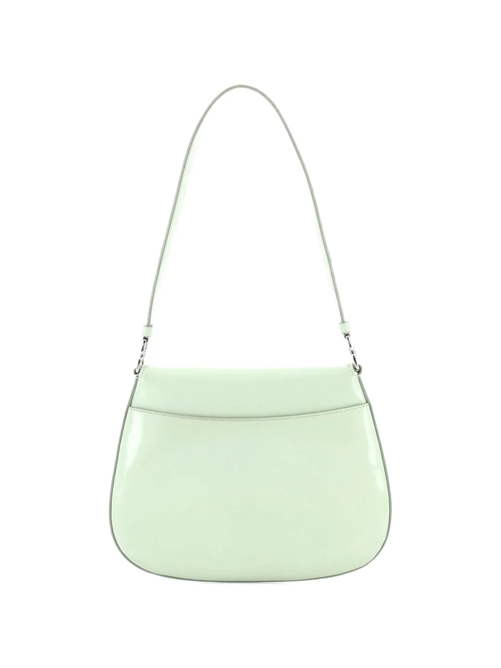 Cleo Flap Shoulder Bag Spazzolato Leather Small Hobo Bag