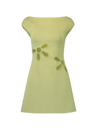 cult gaia green mini dress Cult Gaia Yudi Mini Dress | Green