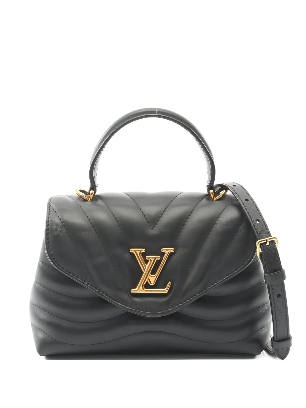 Louis Vuitton Pre-Owned 2021s Hold Me leather tote bag - Nero