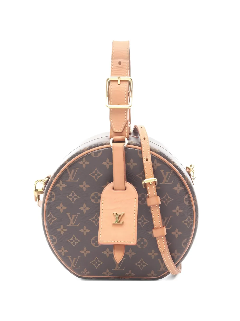 Louis Vuitton Pre-Owned 2018 Petite Boatt Chapeau Monogram handbag - Marrone