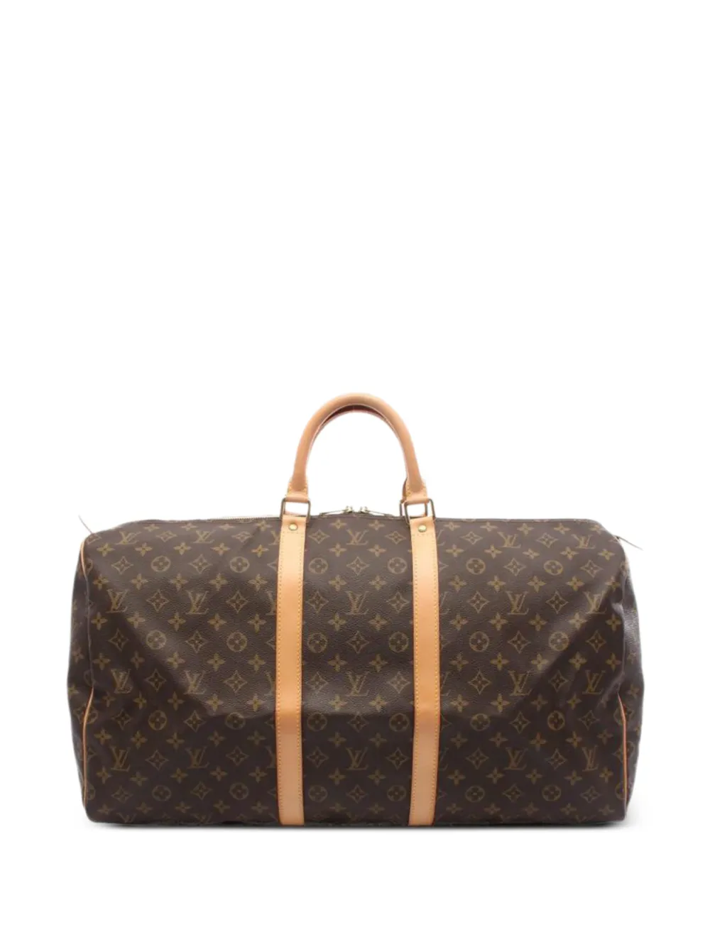 Louis Vuitton Pre-Owned 2000 Keepall 55 leather tote bag - Marrone