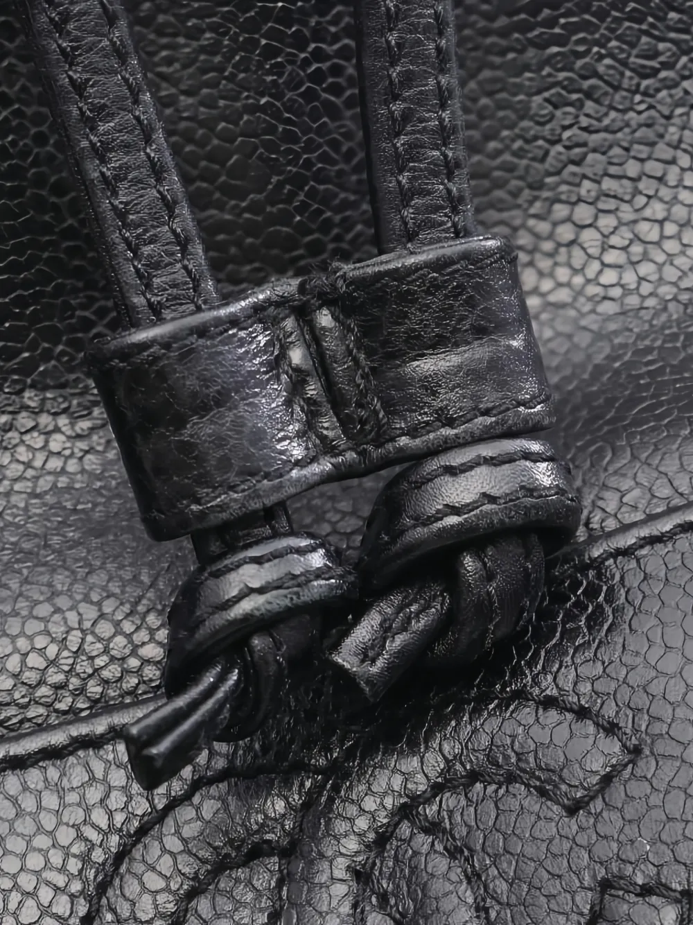1996-1997 Triple Coco Mark Chain-Detail Backpack